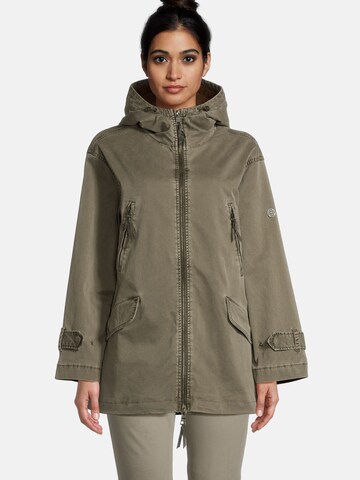 BLONDE No. 8 Übergangsparka in Grün: Vorderseite