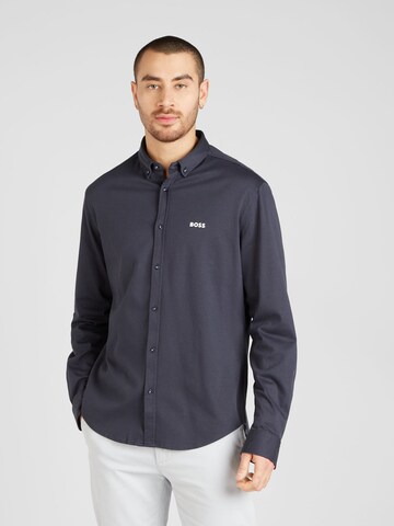 Coupe regular Chemise 'B Motion L' BOSS en bleu : devant