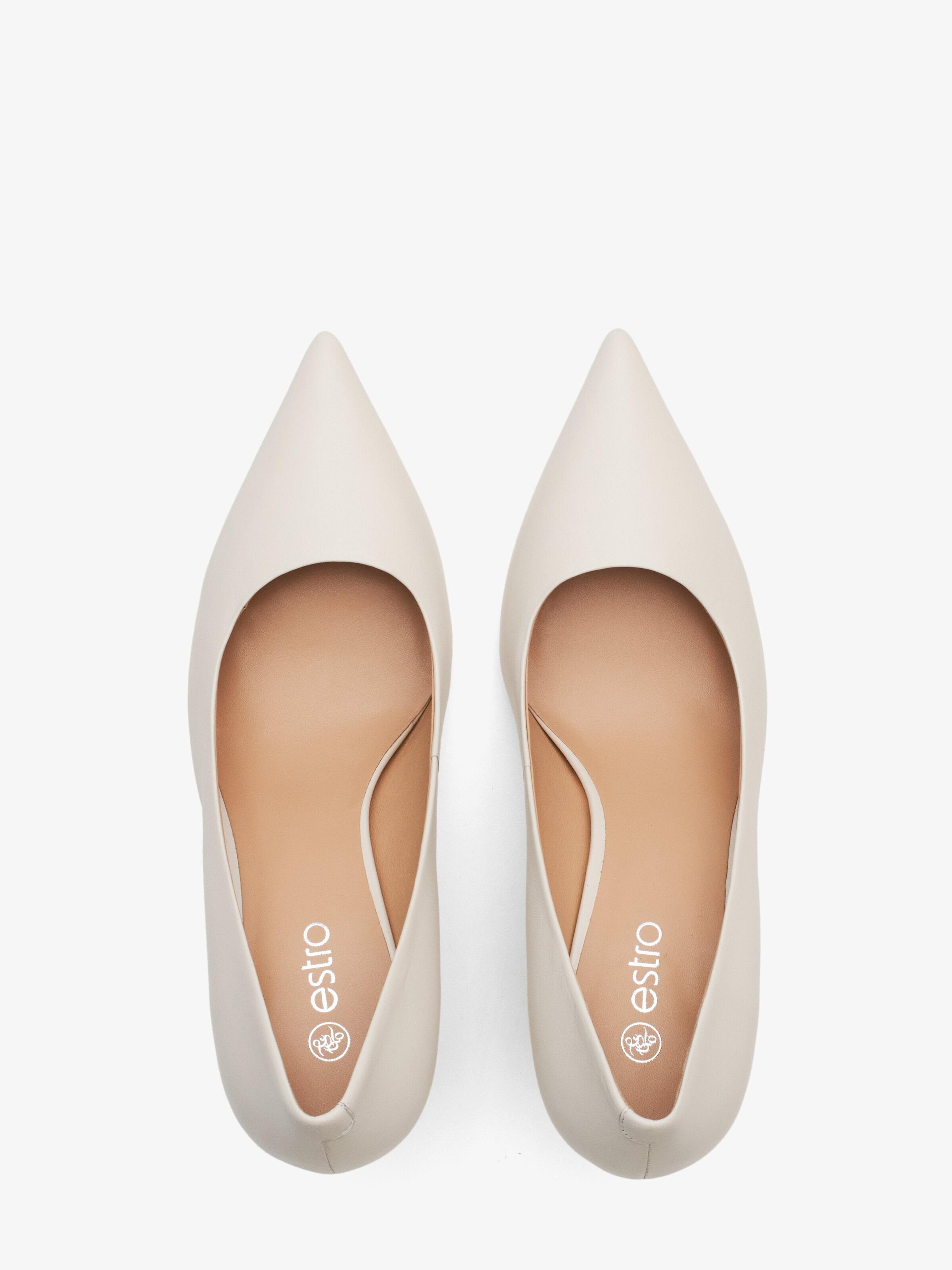 Décolleté '9289' di Estro in bianco