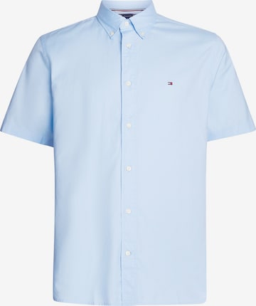 TOMMY HILFIGER Button Up Shirt in Blue: front