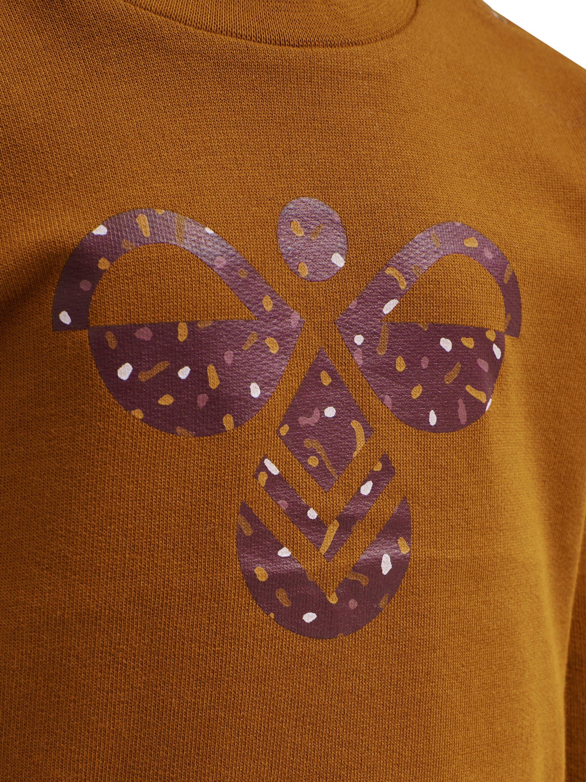 Hummel Sweatshirt 'Lime' i brun