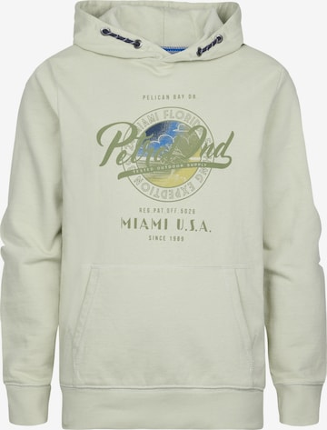 Petrol Industries Sweatshirt 'Grove' in Green: front