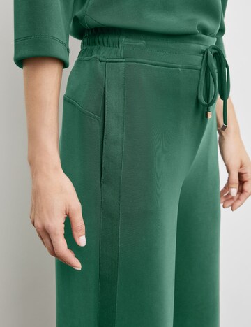 GERRY WEBER Loose fit Pants in Green