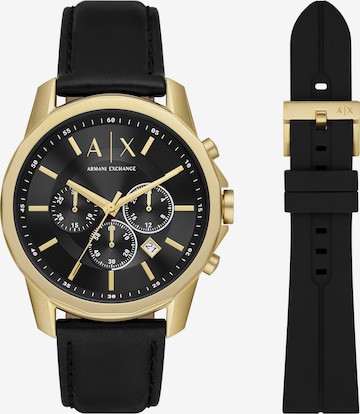 ARMANI EXCHANGE Uhr in Gold: predná strana