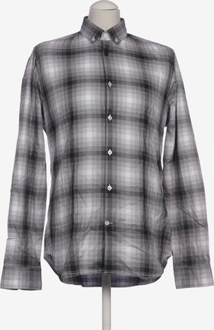 BOGNER Button Up Shirt in M in Grey: front