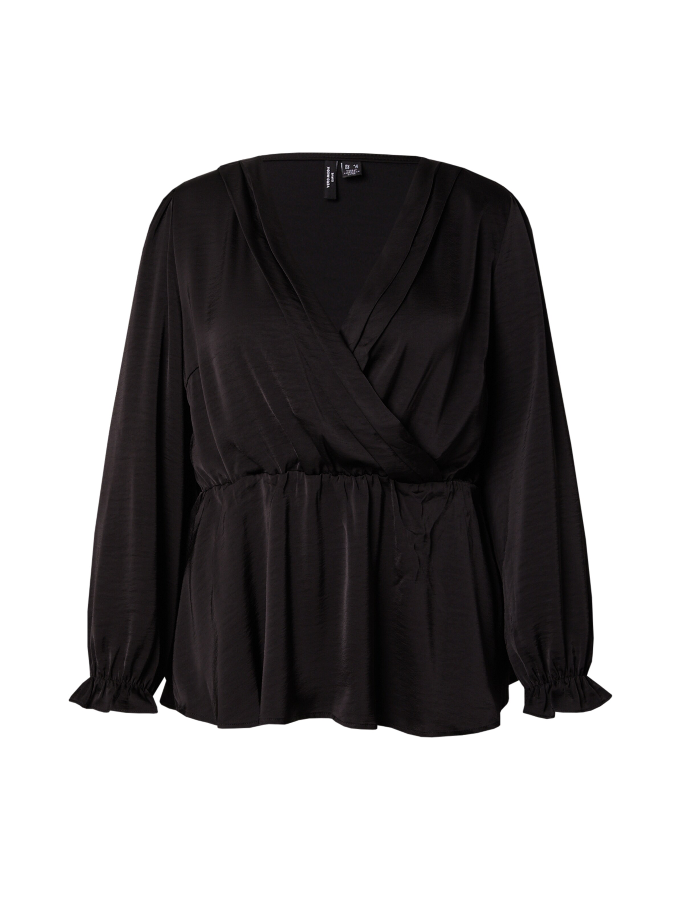 Vero Moda Curve - Blusa em preto: frente