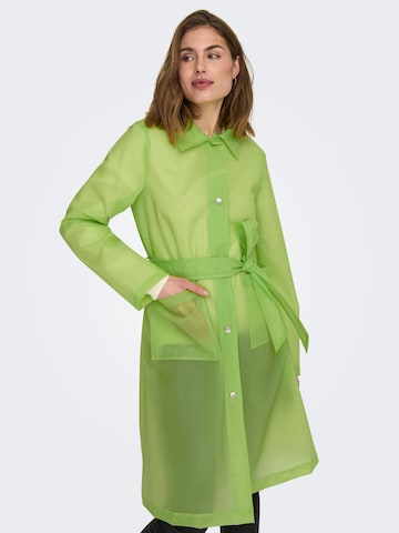 ONLY Přechodný kabát 'ACACIE' – zelená: přední strana