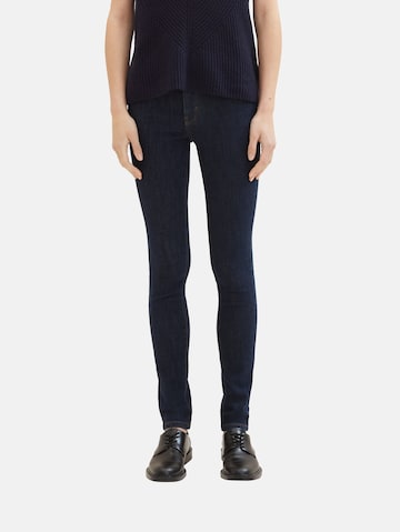 Skinny Jean 'Alexa ' TOM TAILOR en bleu : devant