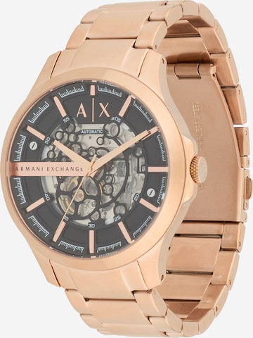 ARMANI EXCHANGE Analoginen kello värissä kulta: etupuoli