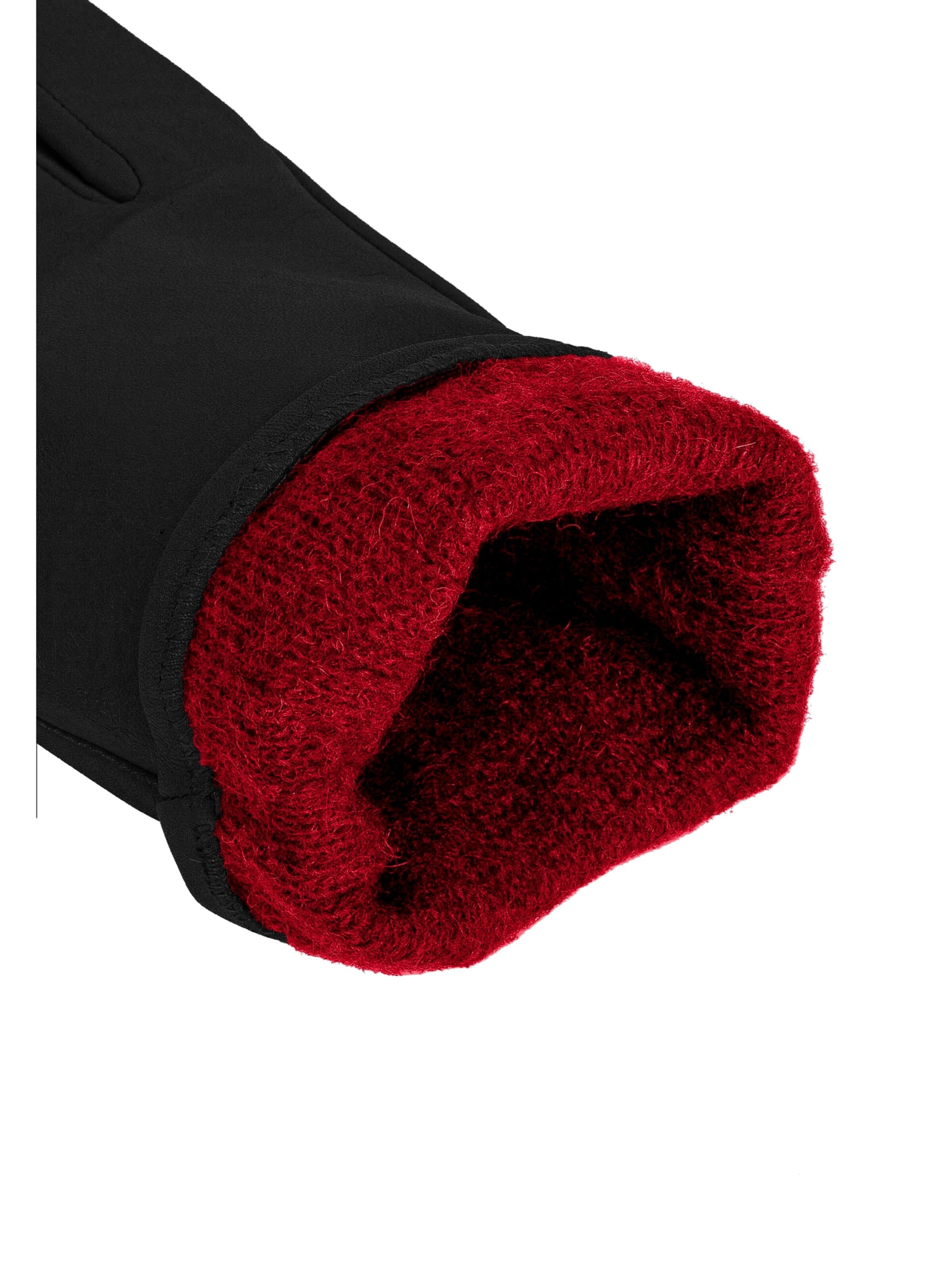 KESSLER Full Finger Gloves in Black
