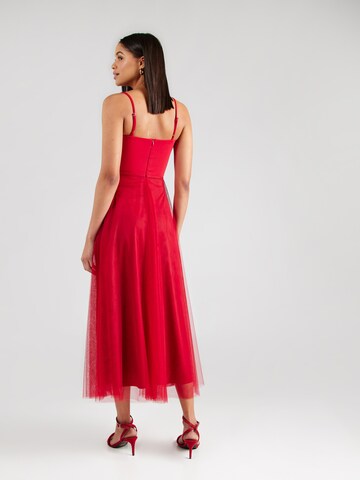 raudona Skirt & Stiletto Kokteilinė suknelė 'Leah'