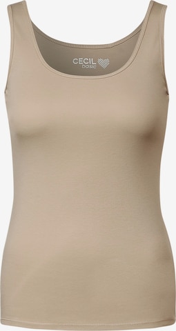 CECIL Top 'Linda' in Beige: front