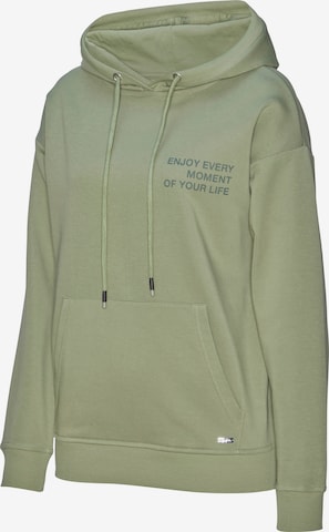 Sweat-shirt BUFFALO en vert