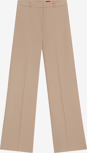 HUGO Pantalon à plis 'Hasmina' en taupe, Vue avec produit