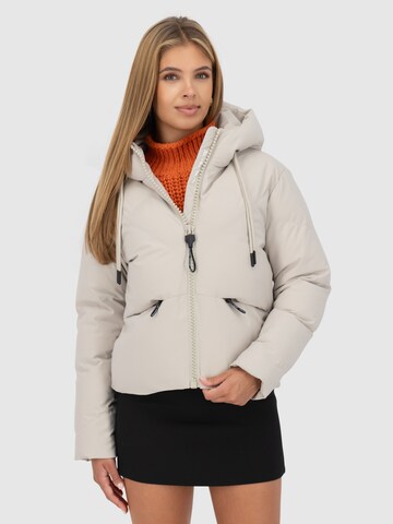 Alife and Kickin Winter jacket 'Muriel' in Beige: front