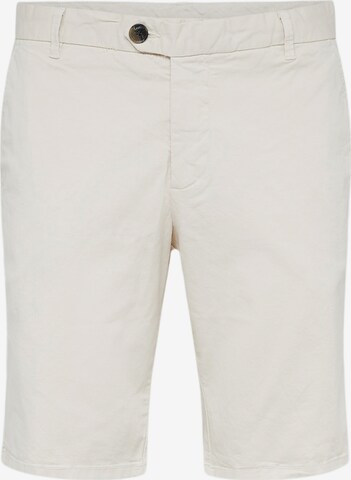 Bertoni Regular Chino ' Bloch' in Wit: voorkant