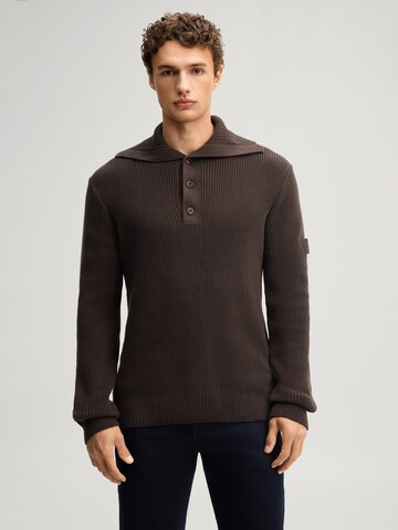 JOOP! Jeans Pullover in Braun: Vorderseite