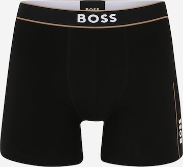 BOSS Black Boxerky 'BoxerBr 24 Logo' - Čierna: predná strana