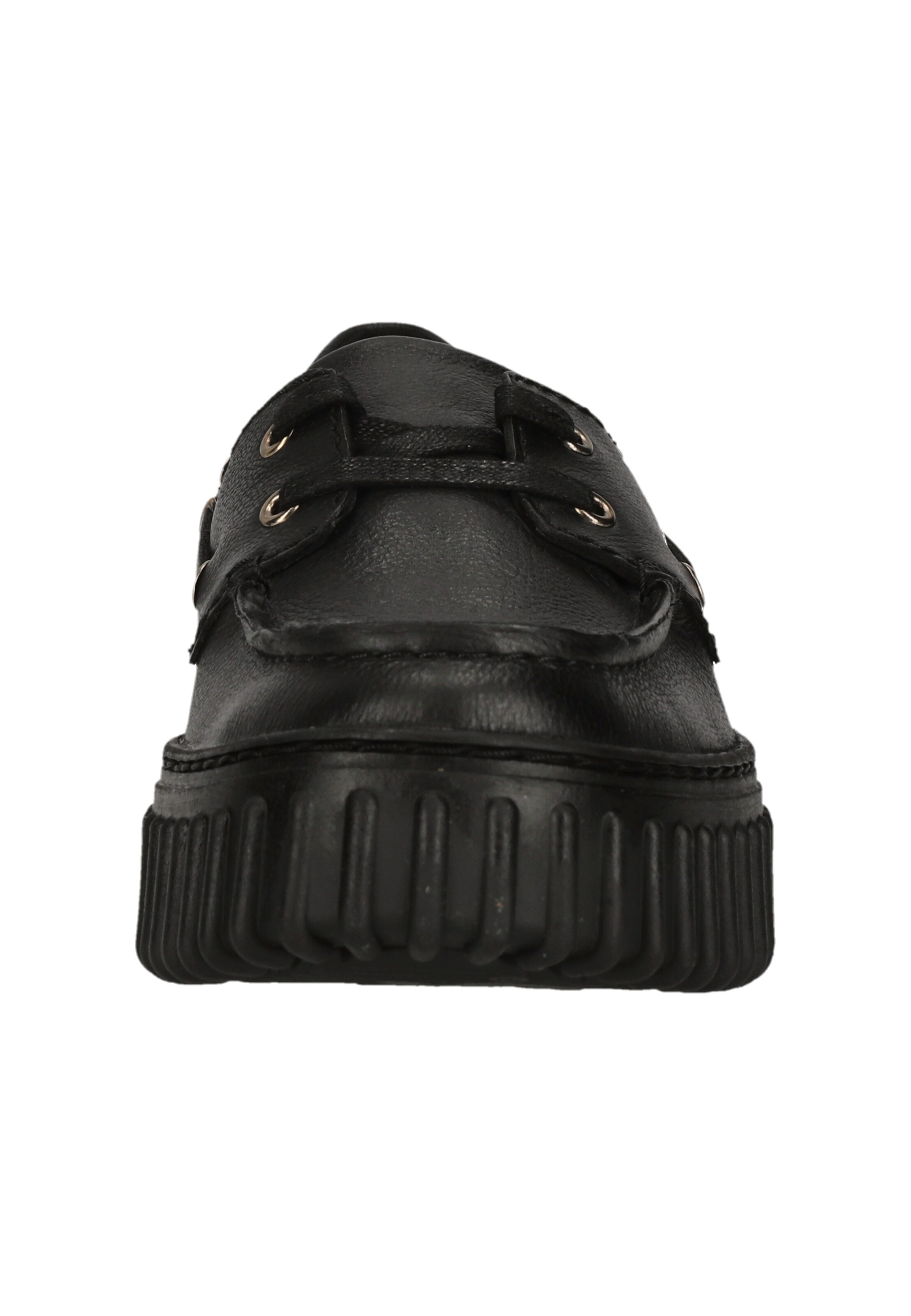 CLARKS Mocassins 'Torhill Boat' in Zwart