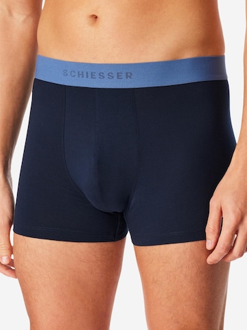 SCHIESSER Boxershorts '95/5 Cotton' in Zwart
