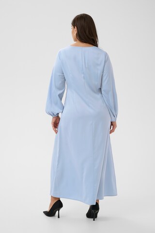 KAFFE CURVE Jurk 'Jamie' in Blauw