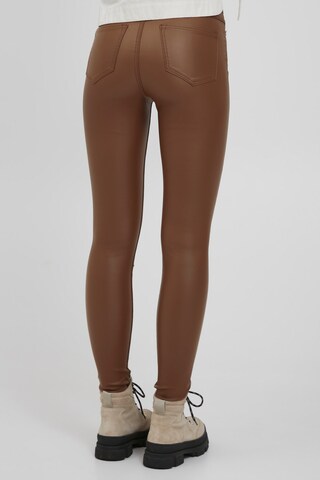 b.young Skinny Broek 'KATO KIKO' in Bruin