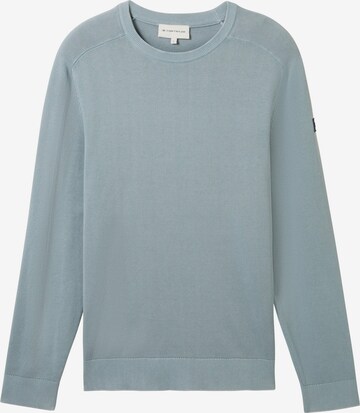 Pull-over TOM TAILOR en bleu : devant