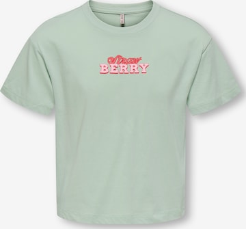 ONLY GIRLS Shirt 'KOGNORA' in Green: front