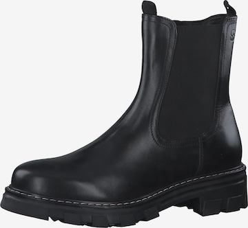 s.Oliver Chelsea Boots in Schwarz: predná strana