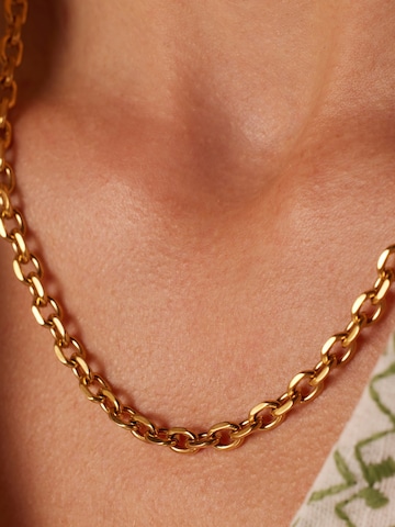 Lucardi Necklace in Gold
