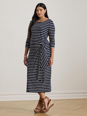 Lauren Ralph Lauren Plus Φόρεμα 'VAYRA' σε μπλε: μπροστά