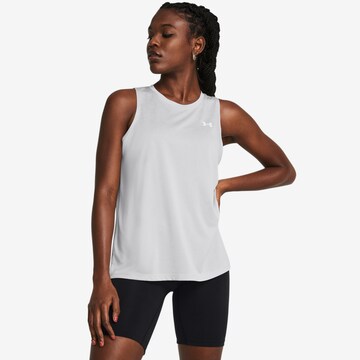 UNDER ARMOUR Sports Top in Grey: front