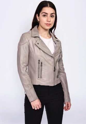 Maze Lederjacke 'Ibiza' in Grau