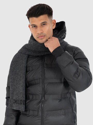 Smilodox Scarf 'Arctic' in Grey: front