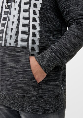 s.Oliver Men Big Sizes Sweatshirt in Schwarz