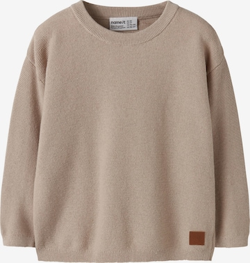 NAME IT - Jersey en beige: frente