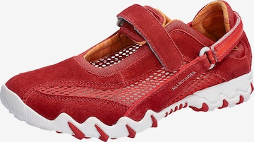 ALLROUNDER BY MEPHISTO Ballet Flats with Strap 'Niro' in Red: front