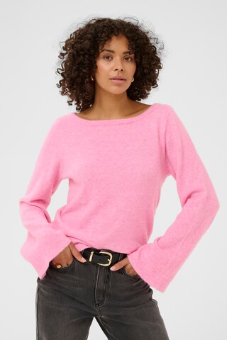 Kaffe Pullover 'Jolanda' in Pink: Vorderseite