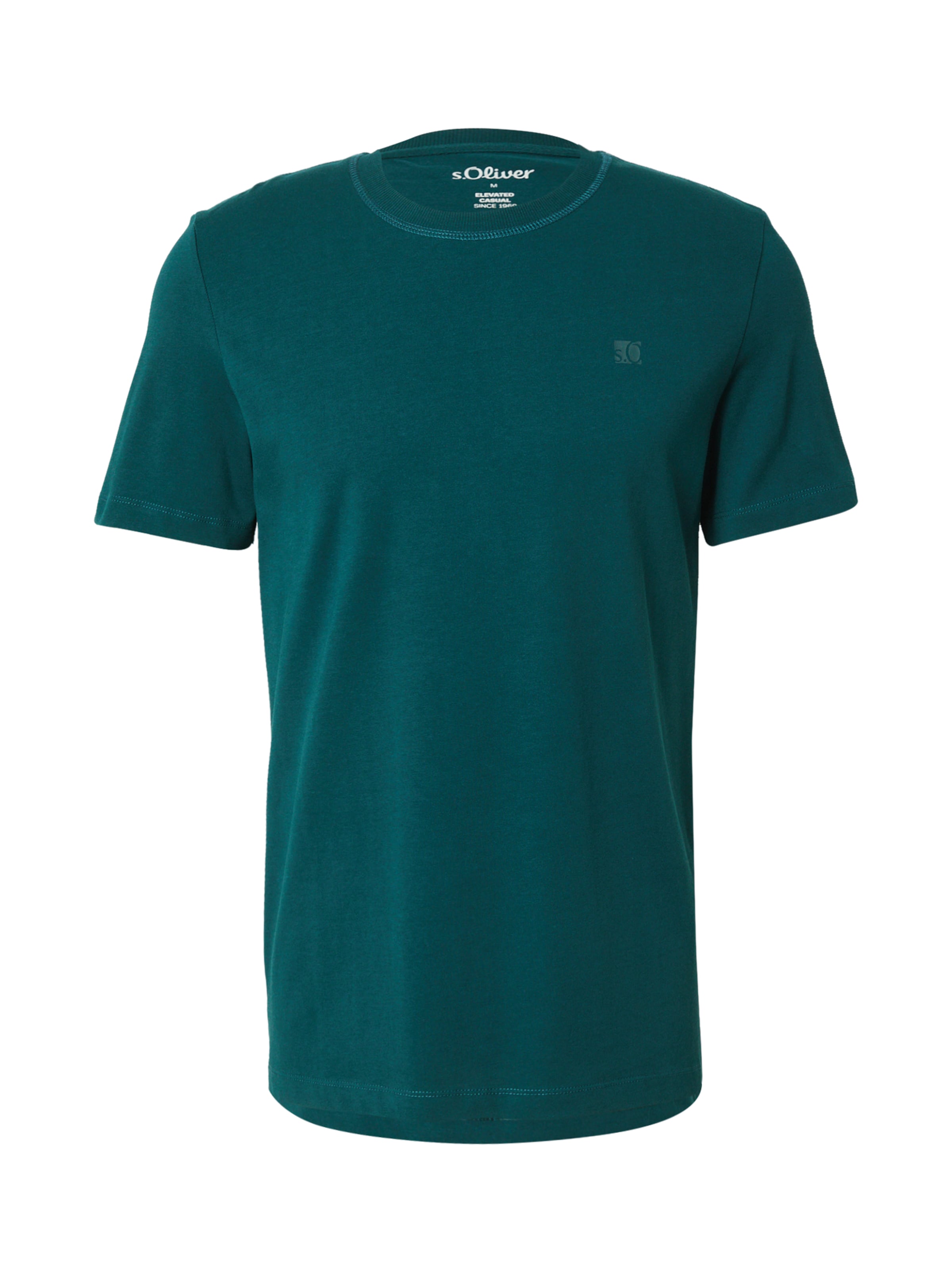 s.Oliver Shirt in Groen: voorkant