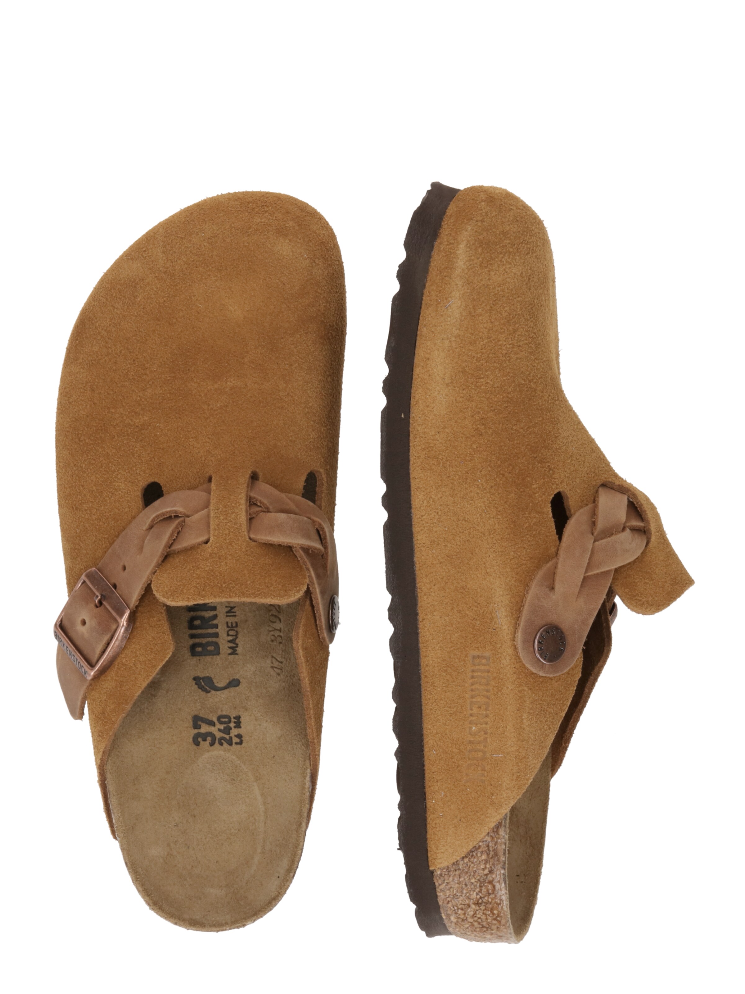 BIRKENSTOCK Сабо 'Boston LEVE' в Коричневый