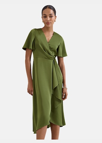 Phase Eight Dress in Green: front