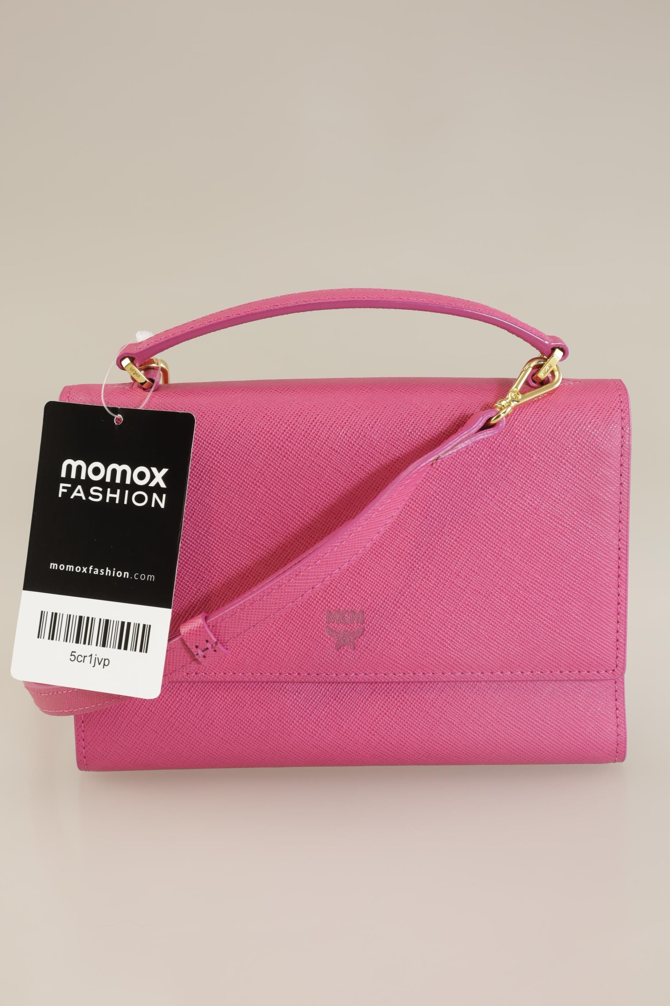 MCM Handtasche klein Leder One Size in Pink: Vorderseite