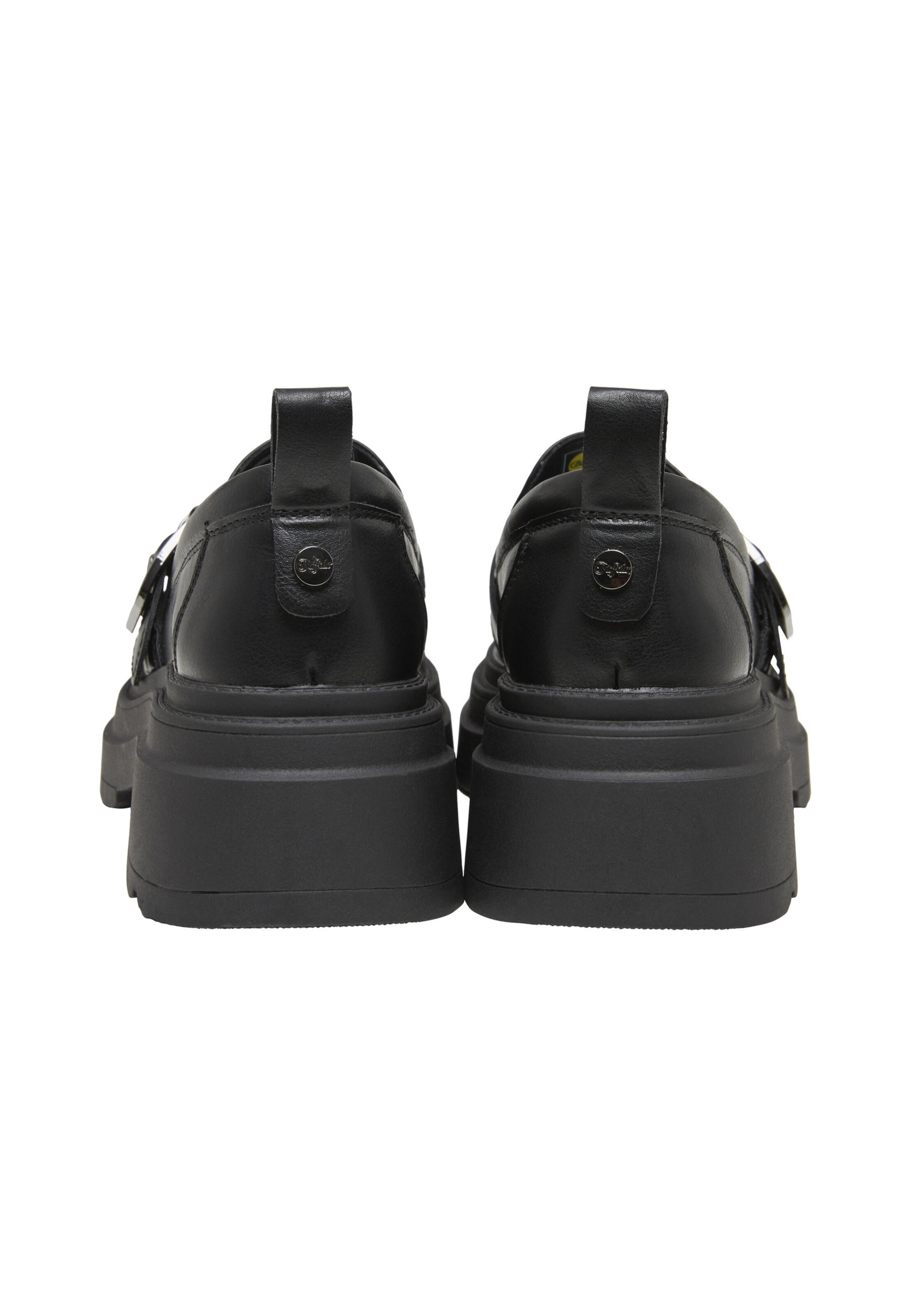 BUFFALO Slip-ons 'Mars' in Black
