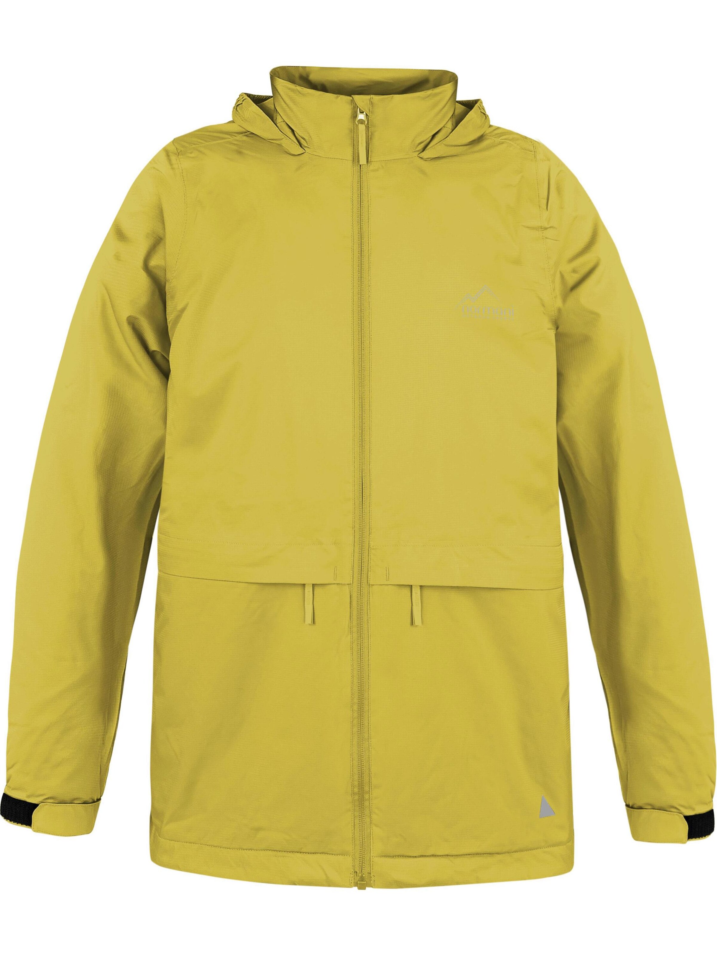 normani Outdoorjacke 'Taunton' in Gelb: Vorderseite