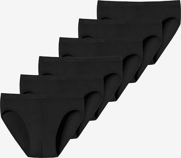 Slip di uncover by SCHIESSER in nero: frontale