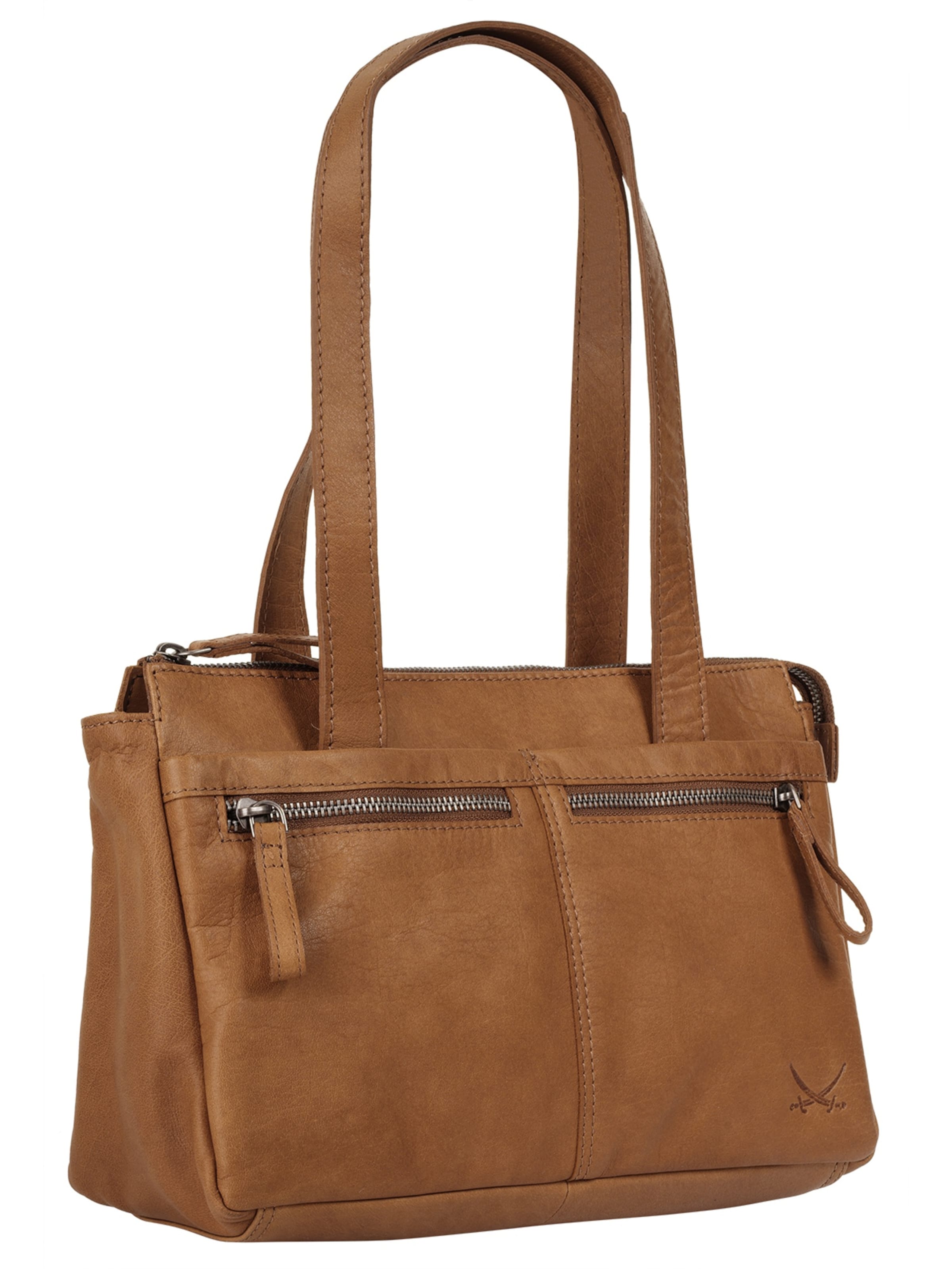 SANSIBAR Handtasche‌‌‌‌‌‌‌‌‌ in Braun