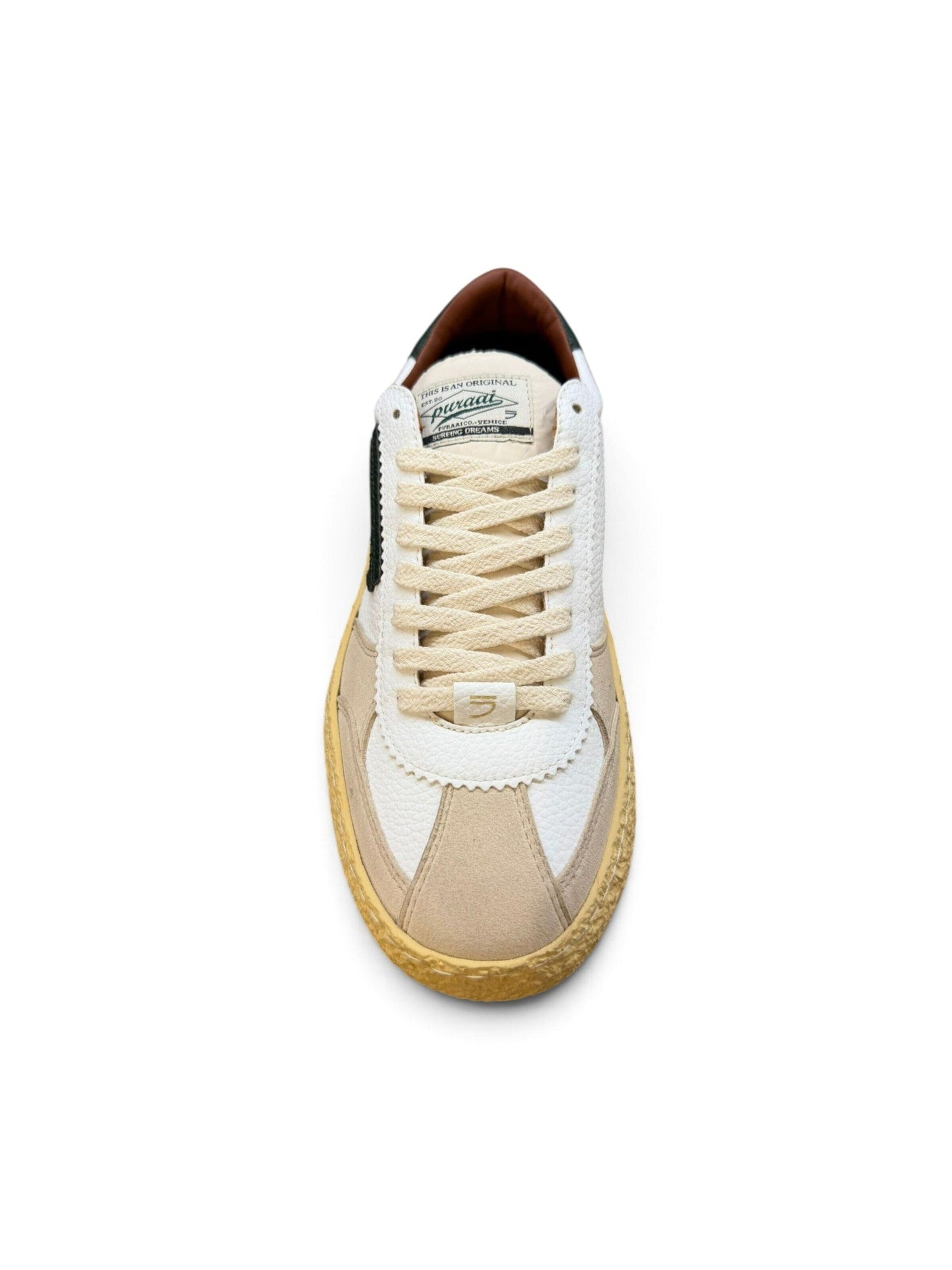 Baskets basses 'VISCHIO' Puraai en blanc