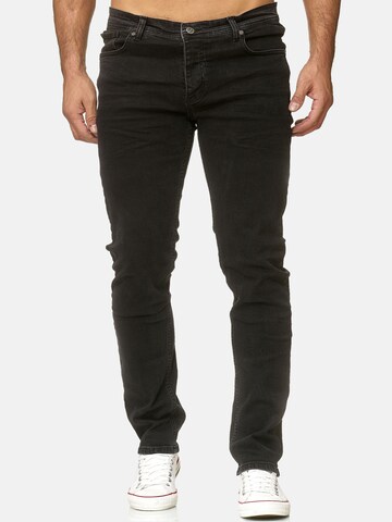 Reslad Slimfit Jeans 'RS2092'‌‌ in Schwarz: Vorderseite