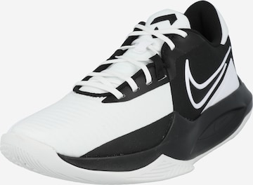 NIKE Athletic Shoes 'Precision 6' in Black: front