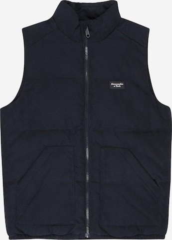 Gilet di Abercrombie & Fitch in blu: frontale